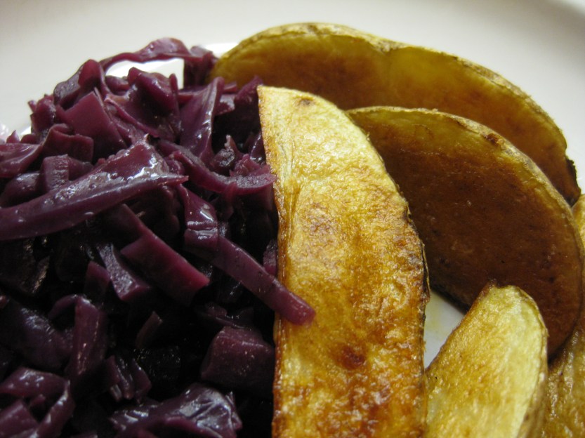 IMG_2578 red cabbage and potatoes
