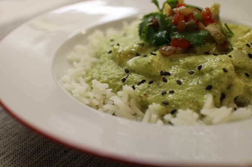 2013 0312 IMG_0931 Green curry cod detail