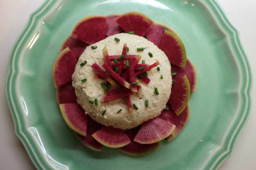 2013 0322 IMG_1114 Trout mousse wtih radishes