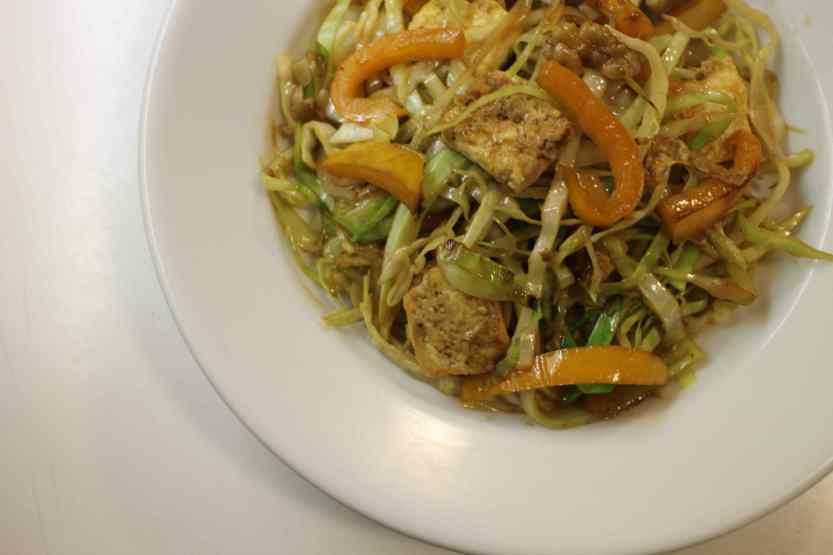 2013 0330 IMG_1123 Cabbage tofu stir fry 2