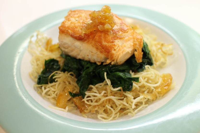 2013 0510 IMG_1509 Salmon with marmalade