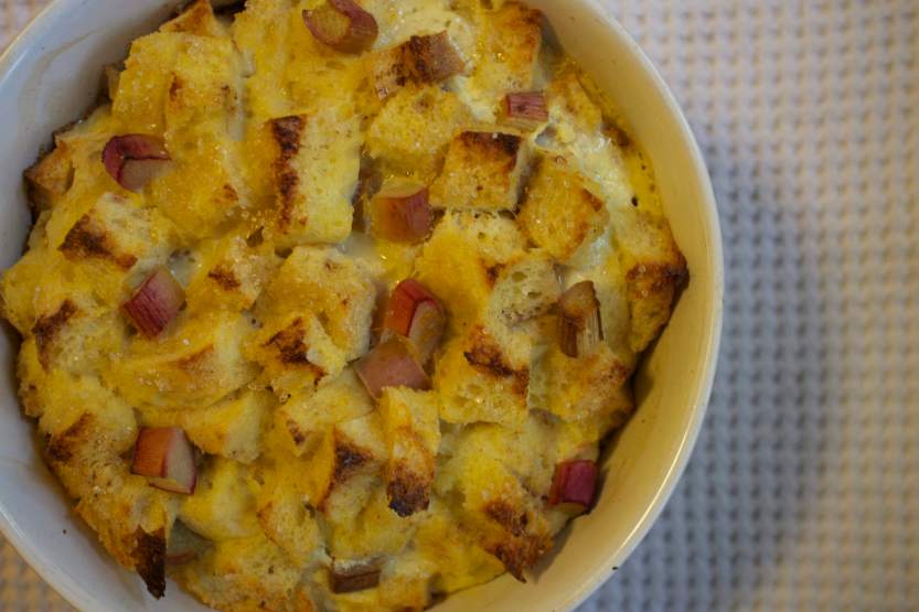 2013 0518 IMG_1789 R1 Rhubarb bread pudding