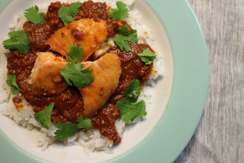 2013 0928 IMG_3094 Salmon in red sauce