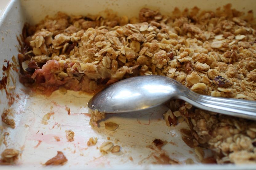 2014 0503 IMG_4196 Rhubarb Apple Crisp