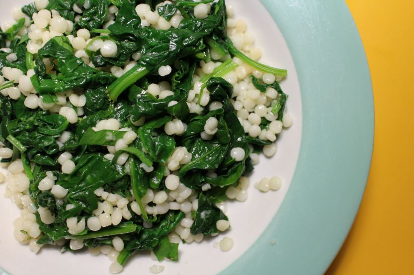 2014 0619 IMG_4558 Spinach and herbs 2