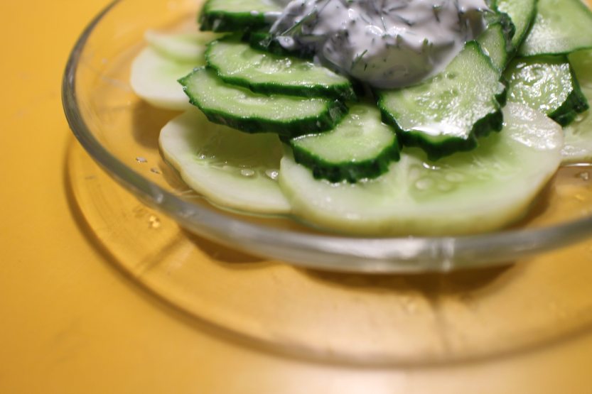 2014 0803 Cucumber salad