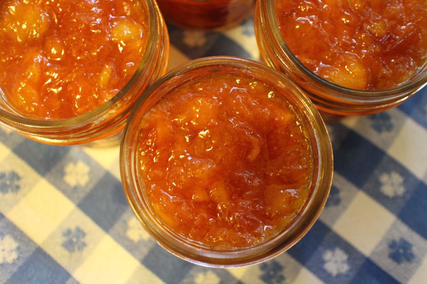  Nectarine Vanilla Jam