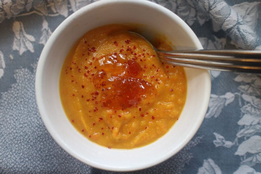 2015 0124 Squash, carrot and orange soup 2