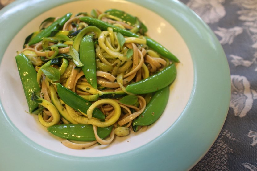 2015 0525 Pasta with Peas and Basil