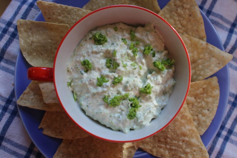 2017 0610 Garlic Scape Dip