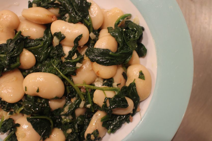 20200324 Corona beans with spinach IMG_8007